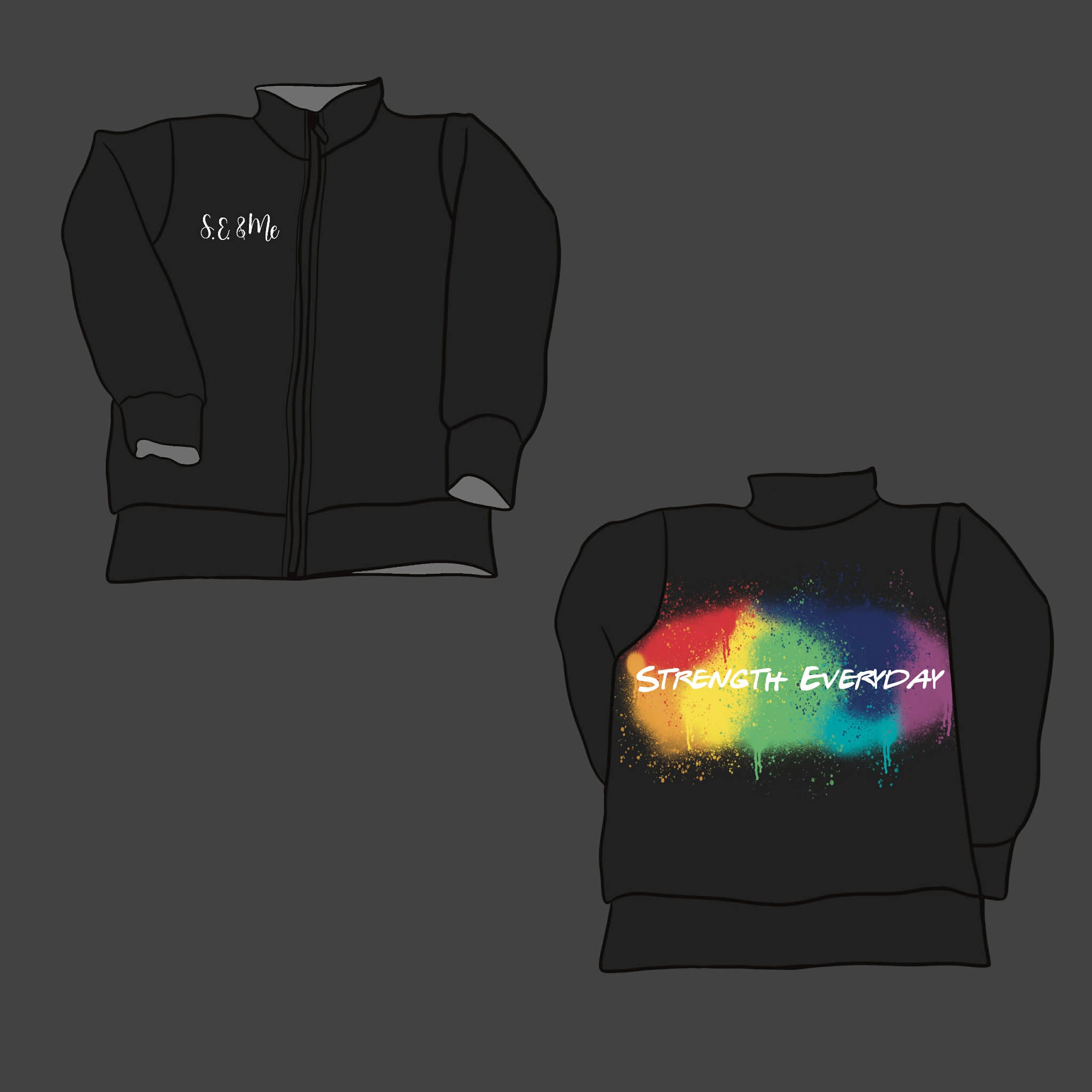 Strength Everyday Zip up Windbreaker Jacket ‼️PREORDER ships within 8 weeks