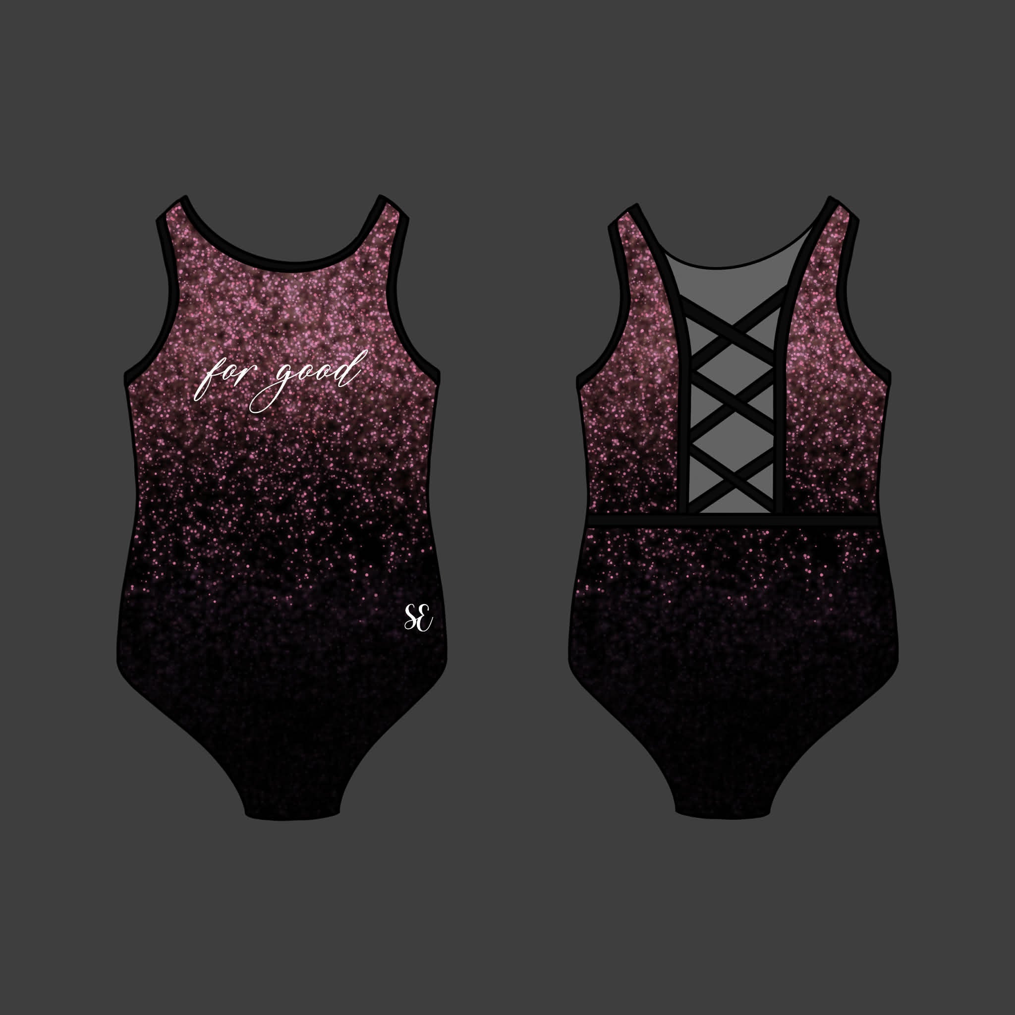 Stoned For Good pink Leotard ‼️PREORDER ships within 8 weeks