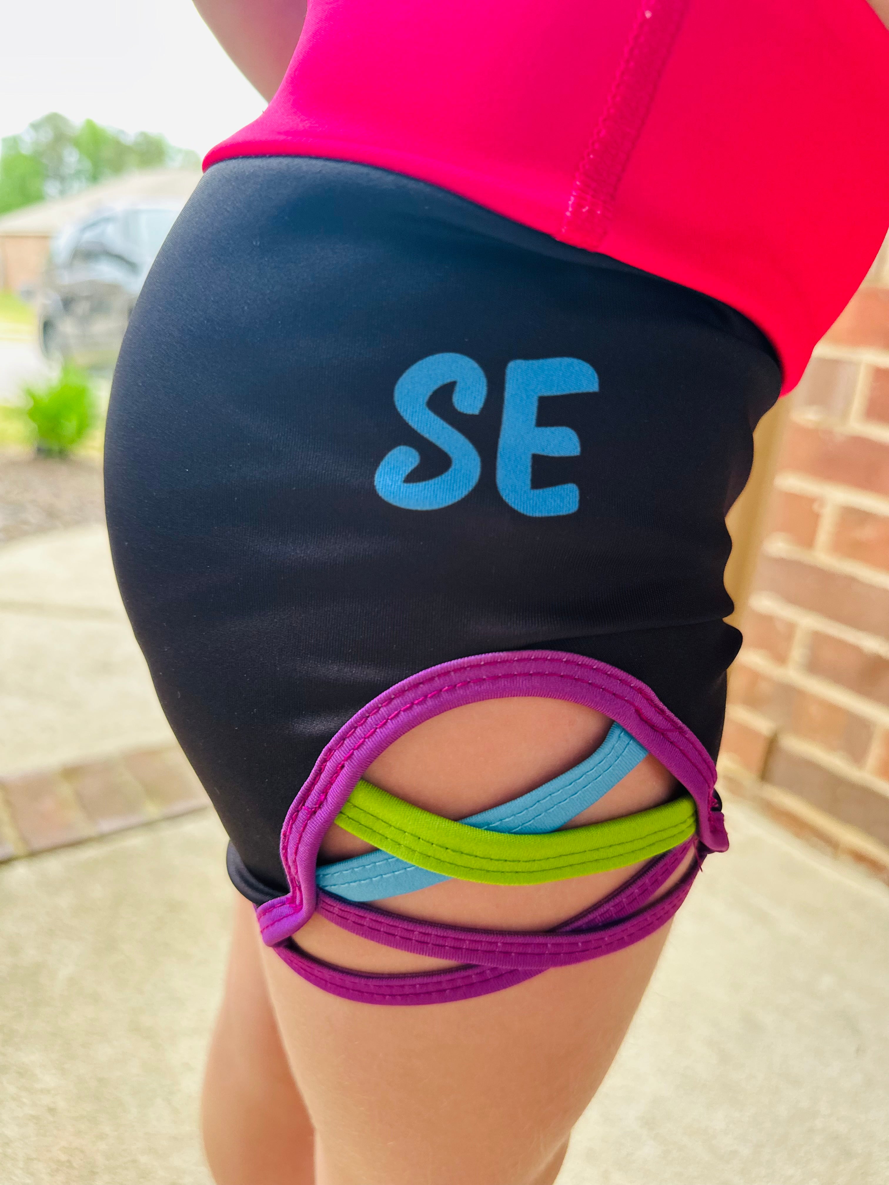 Neon Colorblock Shorts ‼️PREORDER‼️