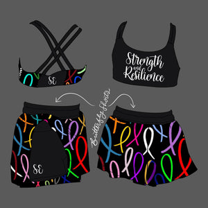 Strength and Resilience Butterfly Shorts ‼️Preorder!‼️