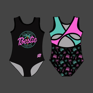Custom Bestie Teal and Pink and Teal ‼️PREORDER‼️