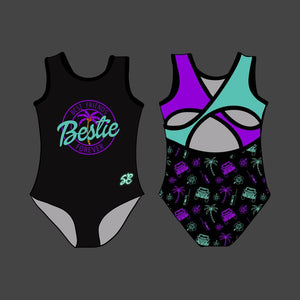 Custom Bestie Teal and Purple and Teal ‼️PREORDER‼️