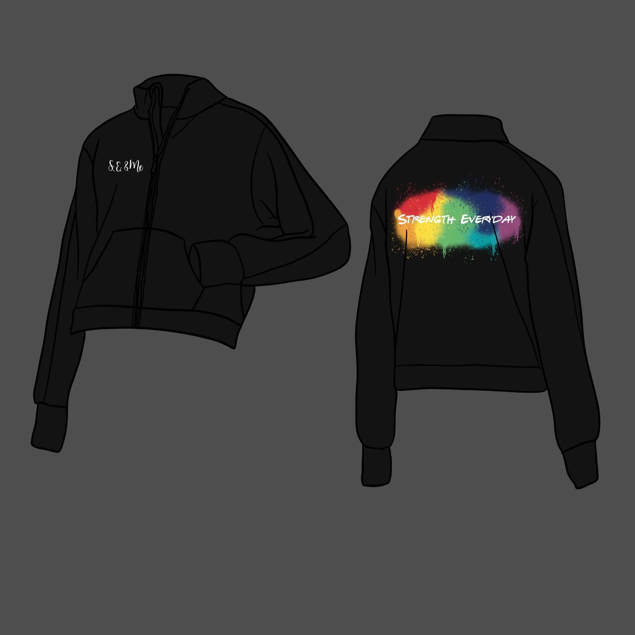 Strength Everyday Zip up Fitted Jacket ‼️PREORDER ships within 8 weeks