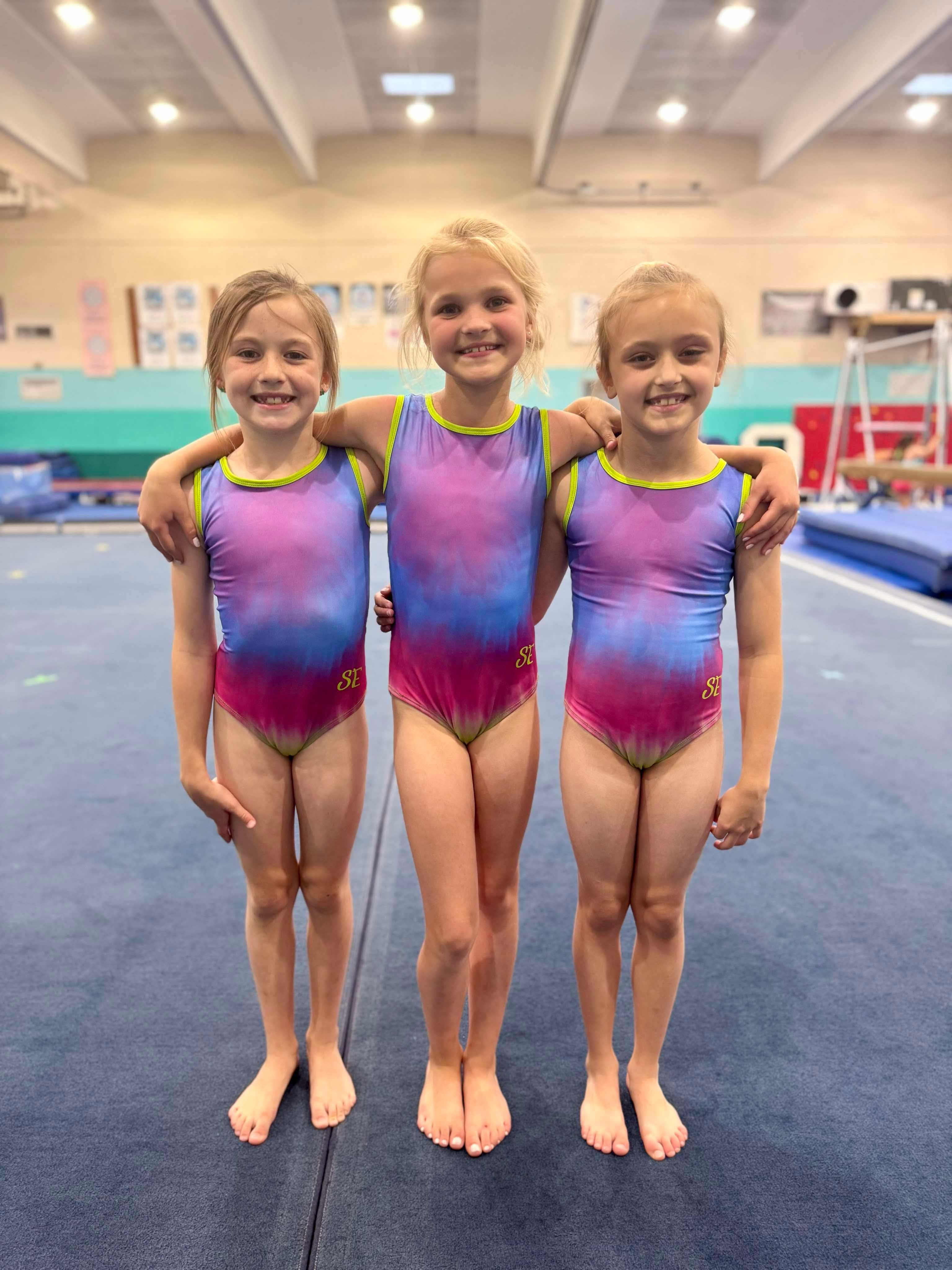 Custom Tie Dye Name Leotard
